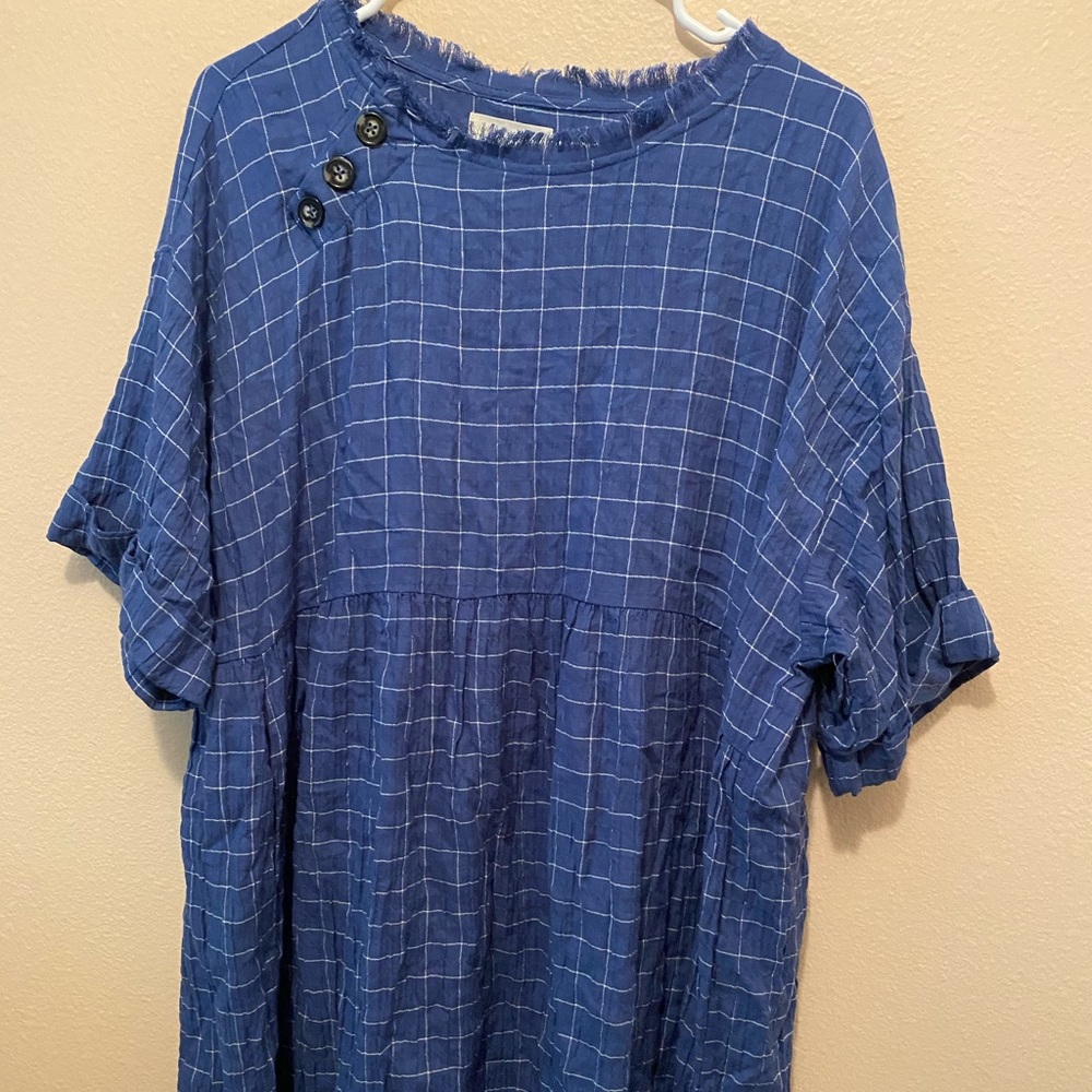 Urban outfitters gingham dress medium/large